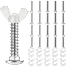 Therwen 20 Set M6 Pet Carrier Fasteners Set Dog Kennel Replacement Screws and...