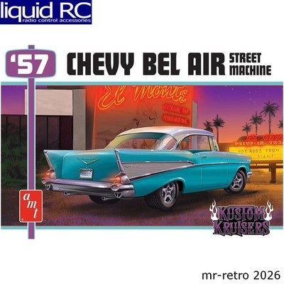 AMT 1460M 1/25 1957 Chevy Bel Air Street Machine Plastic Model Kit