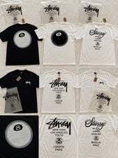Stussy Mens Short Sleeve T-Shirt Size L & M B...