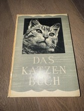 Altes Buch Das Katzen Buch von 1953