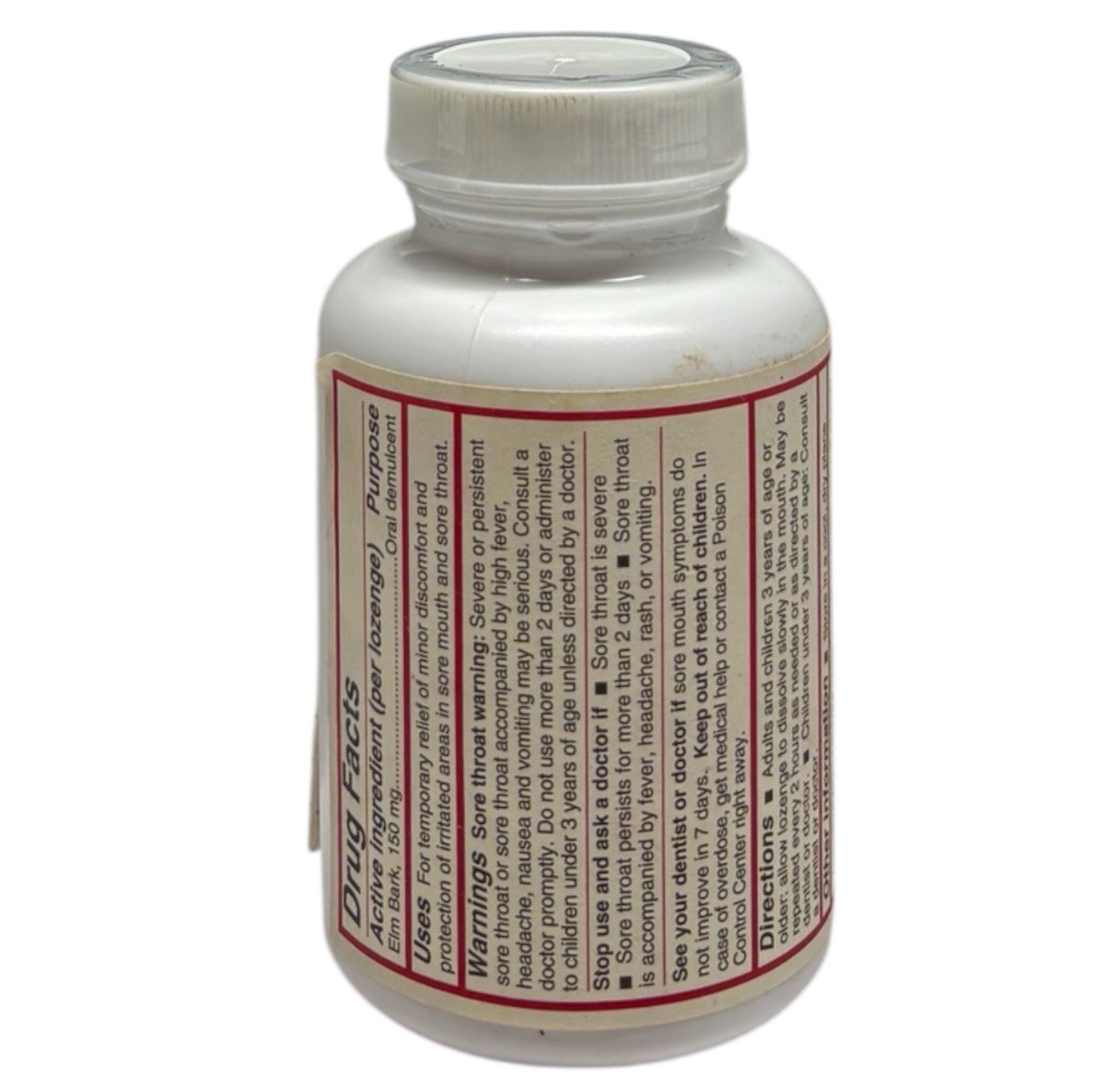 Thayers Slippery Elm Throat Lozenges Sugar Free Cherry COLLECTIBLE Sealed 1/21