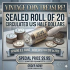 LOWEST PRICE for One (1) Kennedy Half Dollar Roll UNOPENED, UNSEARCHED..........