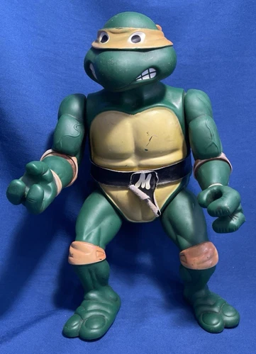 TMNT Michelangelo Playmates Figure 1989 Giant 13" Teenage Mutant Ninja Turtles