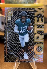 2025 Panini Donruss Travis Hunter Vortex RC Rookie #3 Jaguars