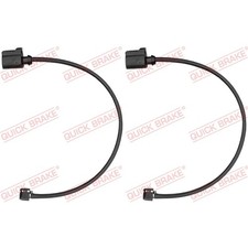 1x ORIGINAL® Quick Brake Warnkontakt, Bremsbelagverschleiß Vorne für Audi Q6