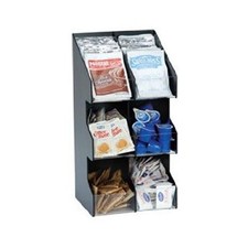 DispenseRite Six Section Countertop Vertical Lid And Condiment