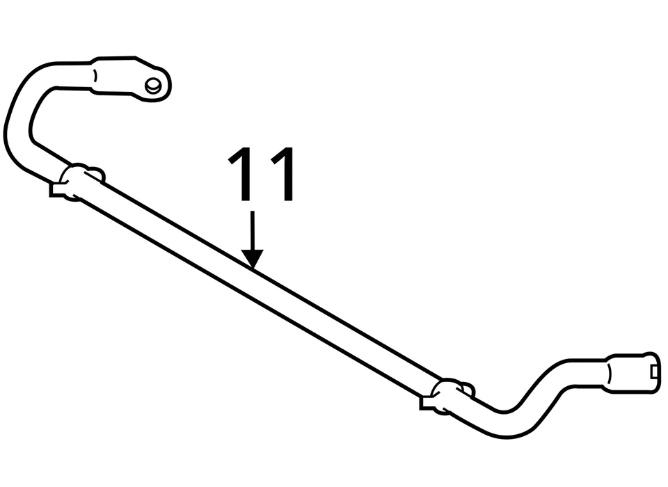 Stabilizer Bar Rear Fits 11-16 SCION TC 5189829 - Изображение 4 из 4