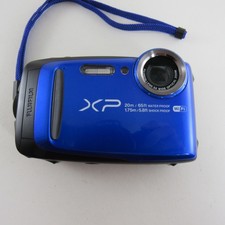 Fujifilm FinePix XP120 16.4MP Waterproof Digital Camera Blue W/Charger
