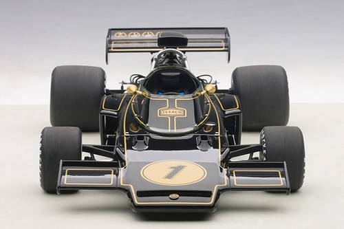 Autoart 87327 1/18 LOTUS 72E 1973 EMERSON FITTIPALDI #1 Coche De Modelo Diecast - Imagen 5 de 12