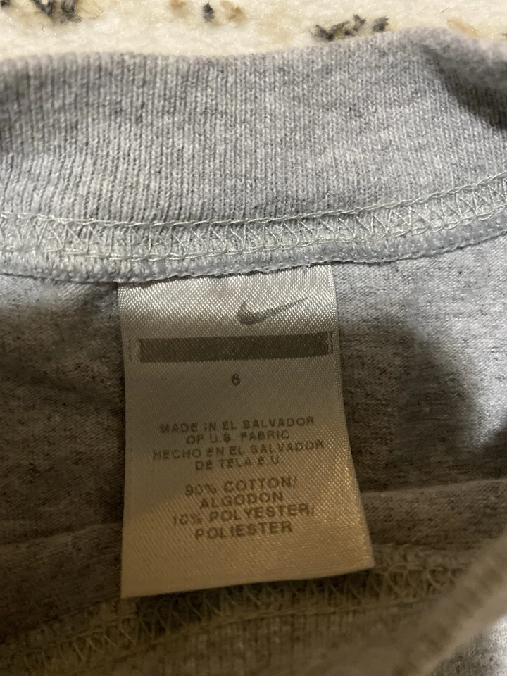 Винтажная футболка Nike графический синий монстр Dunking баскетбол молодежный размер 6 - Изображение 3 из 4