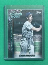 2015 Topps Update #WW-7 Joe DiMaggio Whatever Works Whatever Works