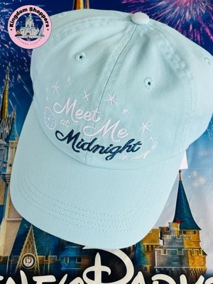 2025 Disney Parks Cinderella Meet Me At Midnight Blue Hat  display picture 2
