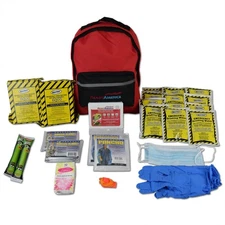 Ready America 70280 72 Hour Emergency Kit, 2-Person, 3-Day Backpack, Includes...