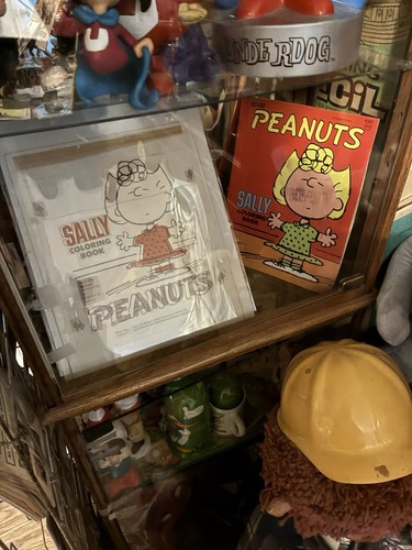 Peanuts Sally Original Art With File Copy