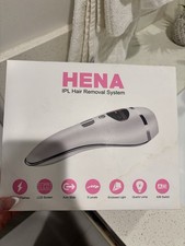 HENA IPL Hair Removal Device White LCD Display Auto Slide Quartz Lamp 600000
