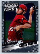 2014 Panini Prizm Perennial Draft Picks Chris Oliver Rookie Phillies RC #31