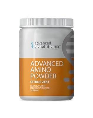 Advanced Bionutritionals Amino Powder Citrus Zest 30 Servings