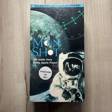 VHS Moonshot New Still Sealed 2 Tapes Inside Story of Apollo Project 
