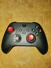 TMR Upgraded Xbox Series X/S Controller with Red Aluminum Thumbsticks