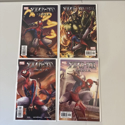 Spider-Man: India #1-4 (2005) Complete Mini Series Marvel Comics 1st Appearance
