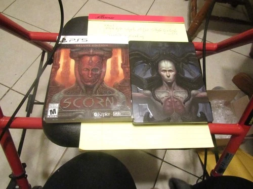 ps5 deluxe edition scorn video game