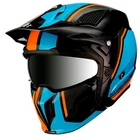 MT Streetfighter Skull Twin Black Blue Orange