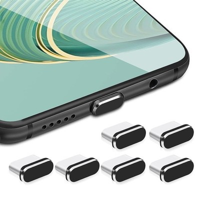 Cobee USB C Dust Plug Set, 6 Pieces Type C Port Plug, Anti Dust Cover Caps,