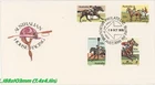 1978 Australia Horse Racing FDC – Phar Lap, Peter Pan, Tulloch, Bernborough