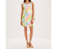 Lilly Pulitzer Women's The Lilly Shift Dress Multi Via Sunny Sunflowers