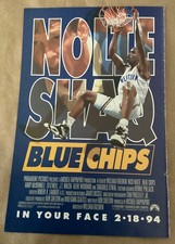 Blue Chips 1994 Print Ad promo art 1990s retro movie Nick Nolte film basketball