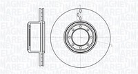 2X Magneti Marelli Bremsscheibe 361302040488 Passend FüR Iveco