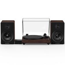 Fluance RT82 Vinyl Turntable, PA10 Preamp, Ai61 Powered 6.5" Bookshelf Speakers