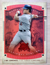 Jim Edmonds /150 🎲 2005 Fleer - National Pastime - Cardinals