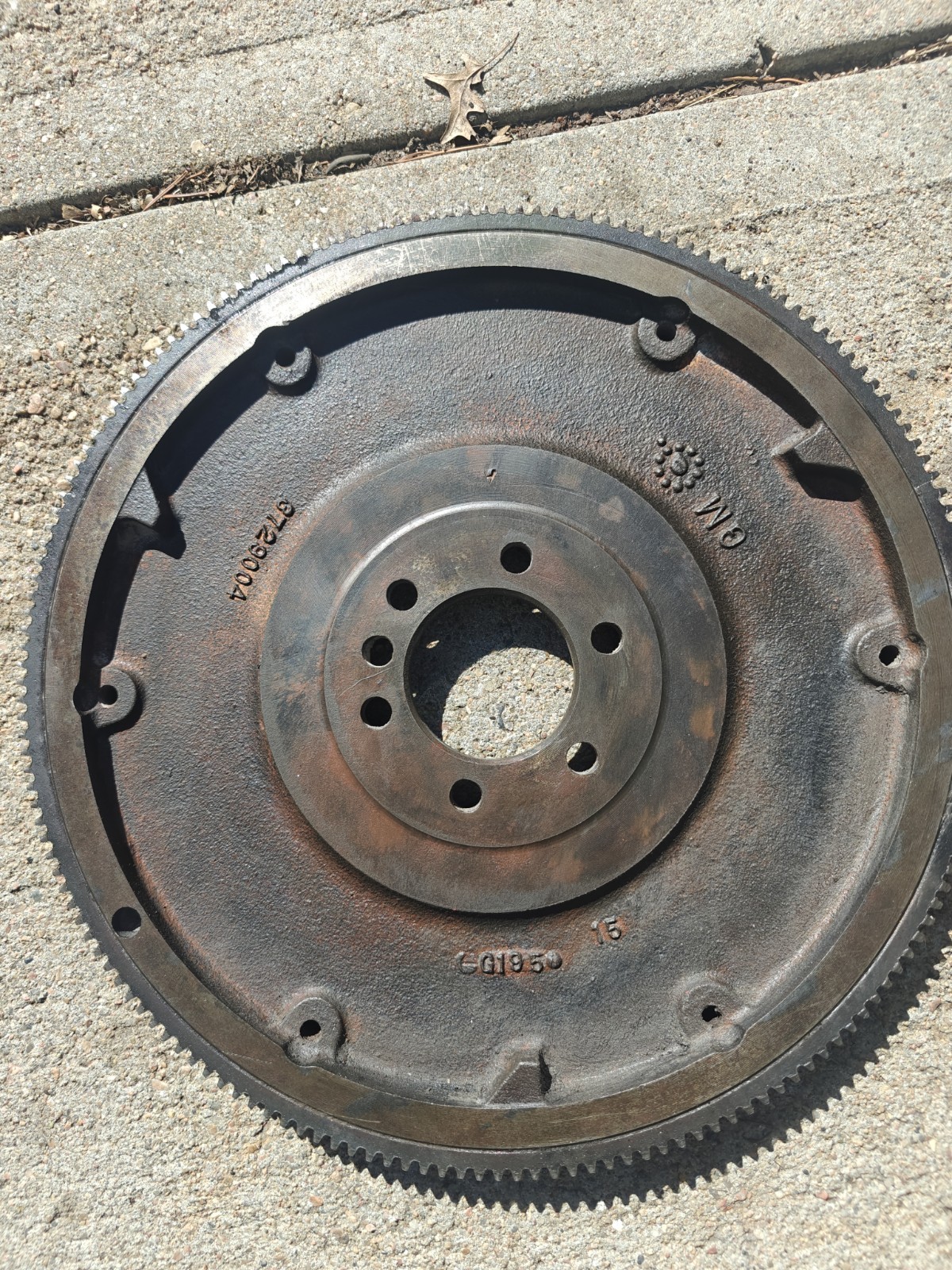Flywheel 58 1957 1958 1959 1960 1961 1962-65 CHEVY BELAIR CORVETTE 283/327 FLYWHEEL ...