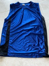 Nike Mens Basketball Tank Top Sleeveless Blue Shirt Medium