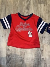 St. Louis Cardinals Baby 12m Authentic Tshirt Genuine Merchandise Team Athletics