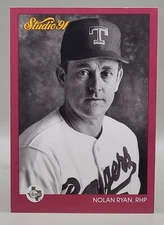 1991 Studio #128 Nolan Ryan