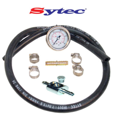 ORIGINAL SYTEC KRAFTSTOFFDRUCKANZEIGE TESTKIT 0-100 PSI / 0-7 BAR - FPGK200