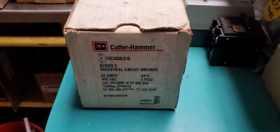 NEW CUTLER HAMMER / EATON FDC3050LS10, W/ 120V SHUNT CAT# SNT1LP12K