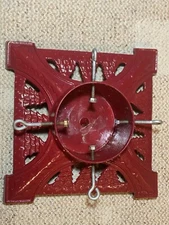 Cast Iron Live Christmas Tree Stand 4 Bolt - 14" X 14”