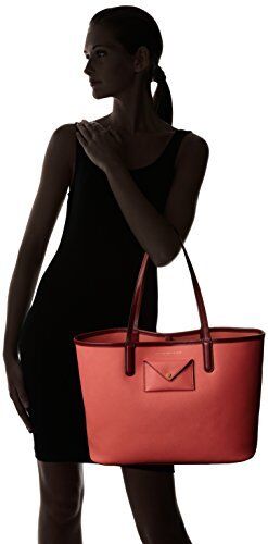 Fabrycznie nowa z metką 289 USD Marc by Jacobs Metropolitote 48 Skórzana torba Różowa Róża Bush Saffiano - Zdjęcie 2 z 9
