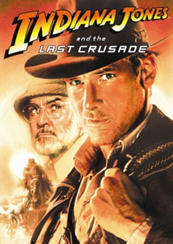 INDIANA JONES AND THE LAST CRUSADE DVD HARRISON FORD NEW SEALED UK RELEASE