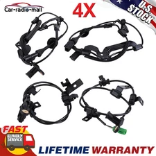 4x Front & Rear ABS Wheel Speed Sensor Fit Ford Escape 2009-2012 Mercury Mariner