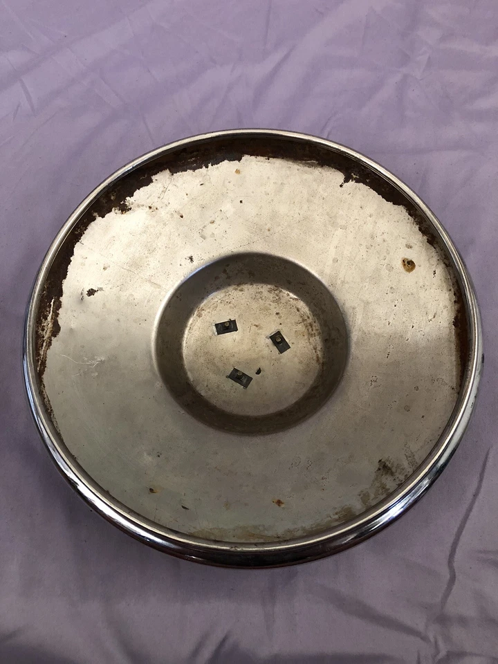 Tapacubos cromados estilo pezón A/B original Porsche 356 10,5"" Foto 3 de 4