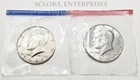 1987 P & D Kennedy Half Dollar Set (2 Coins) *MINT CELLO*  **FREE SHIPPING**