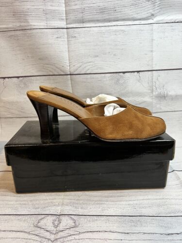 Parisian Signature Womens Dress shoes Caramel Rhoda Slipon 8 M - Picture 3 of 4