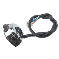 Left Side Motorcycle 7/8" Handlebar Horn Turn Signal Switch Control For Honda US