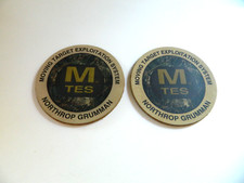 VTG cork coasters set of 2 Northrop Grumman M TES Moving Target Exploitation Adv