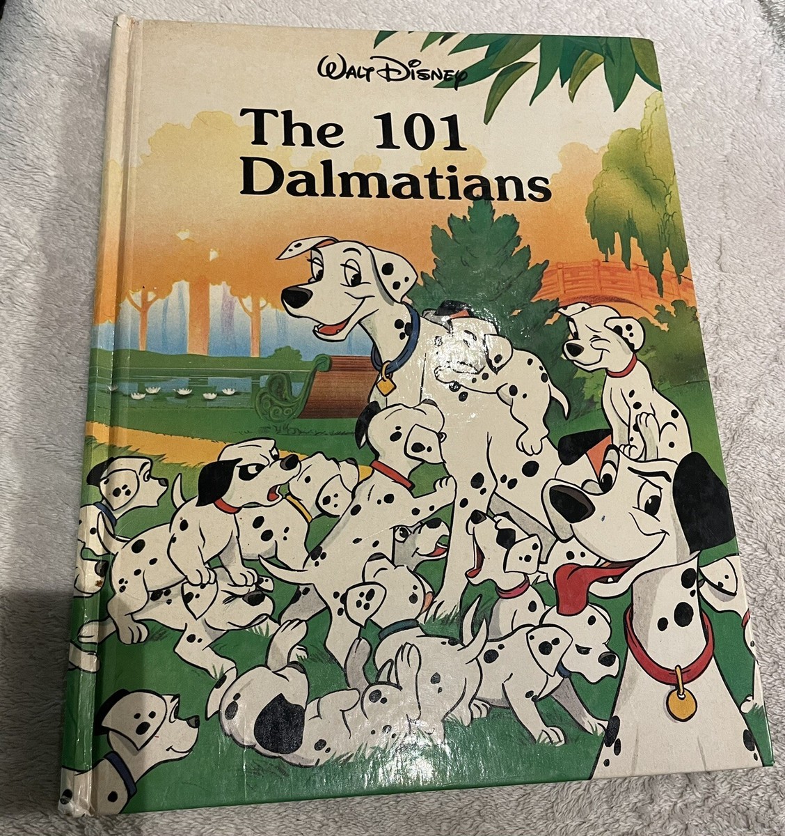 Walt Disney Classic Series The 101 Dalmatians Children's Book Hardcover  Vintage