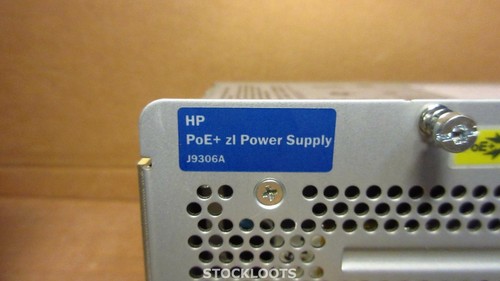 HP J9306A 1500W PSU ProCurve PoE+ Power Supply - PULLED FROM HP E5406 ZL J8697A - Imagen 2 de 3